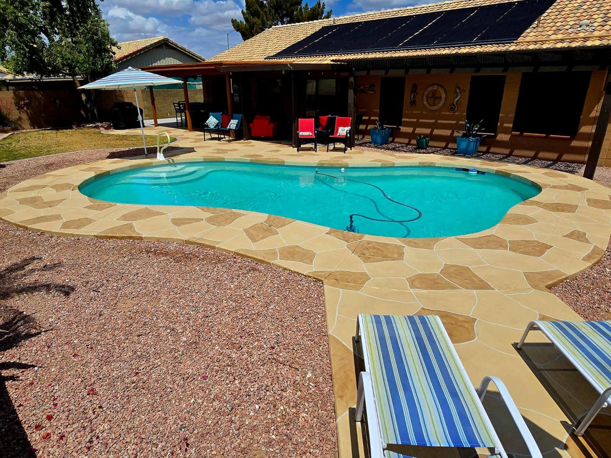 Cozy Home With Pool, Fire Table, Bbq, Rv Parking Mesa Eksteriør billede